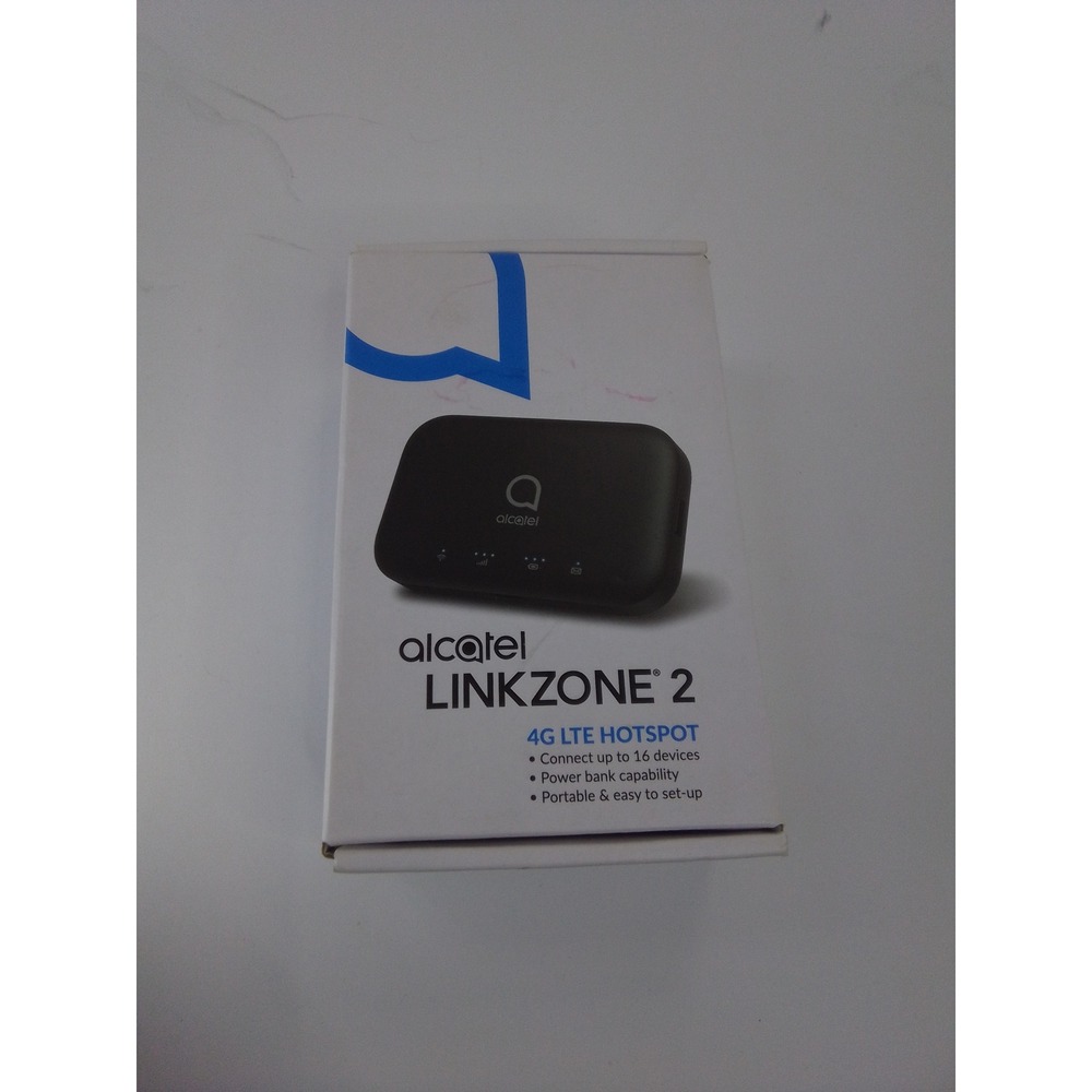 Alcatel LINKZONE 2 4G LTE Mobile Hotspot MW43TM Black Open Box
